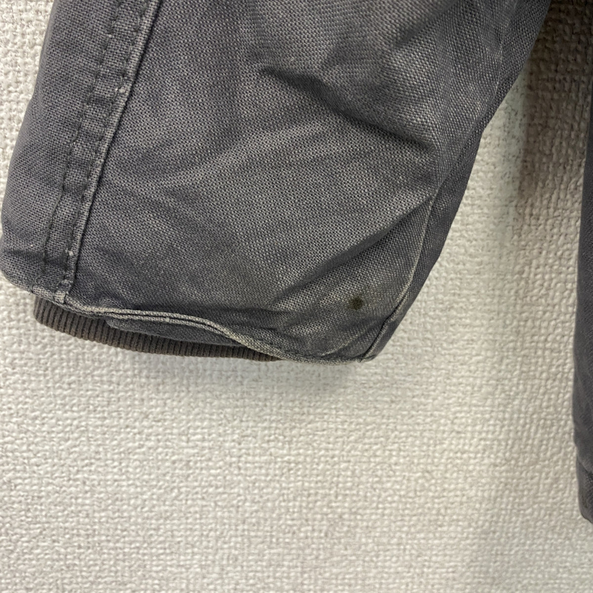 Dickies　ディッキーズ　デニムドジャケット/フーディー　ダークグレー　Lサイズ Gジャン デニムアウター メンズ 古着