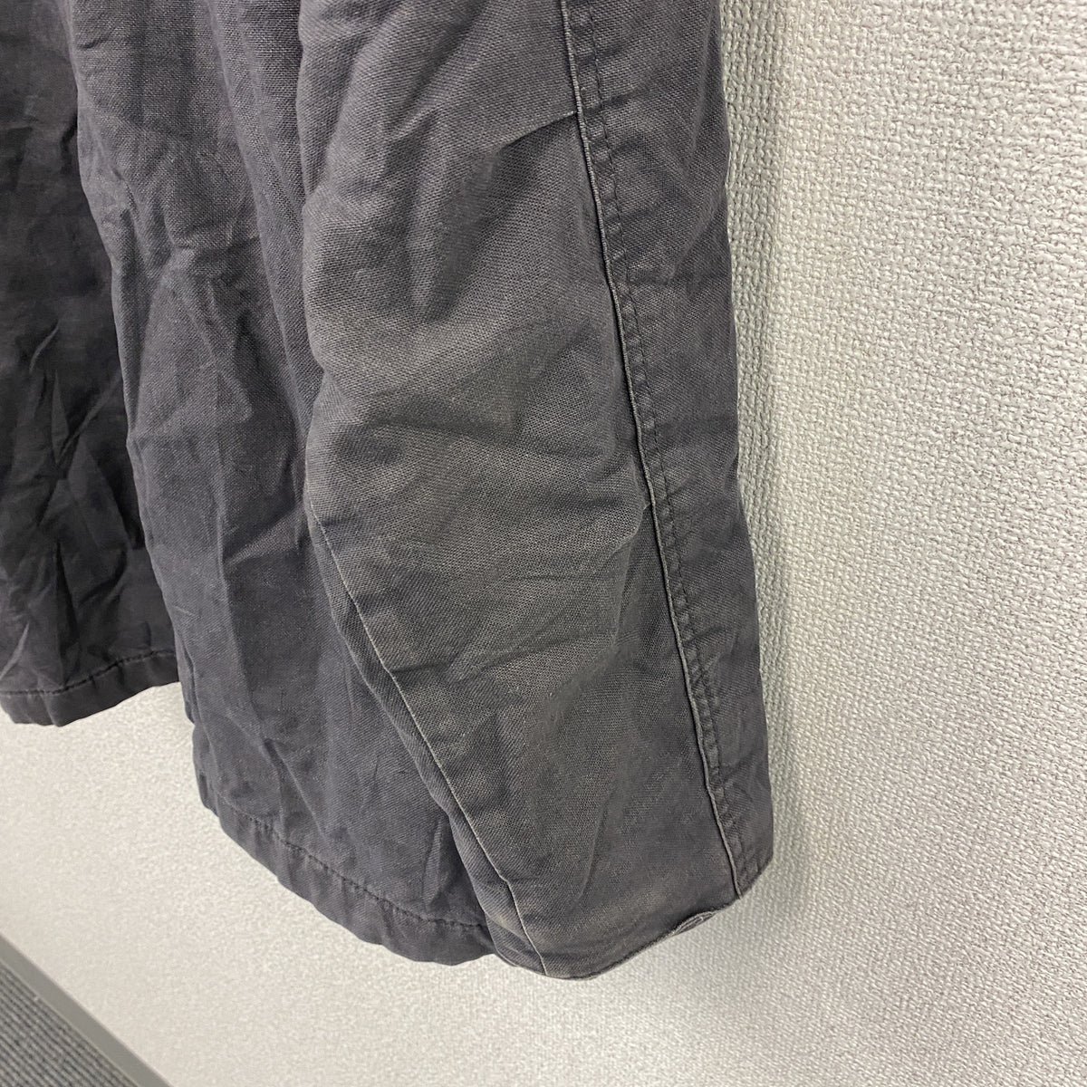 Dickies　ディッキーズ　デニムドジャケット/フーディー　ダークグレー　Lサイズ Gジャン デニムアウター メンズ 古着