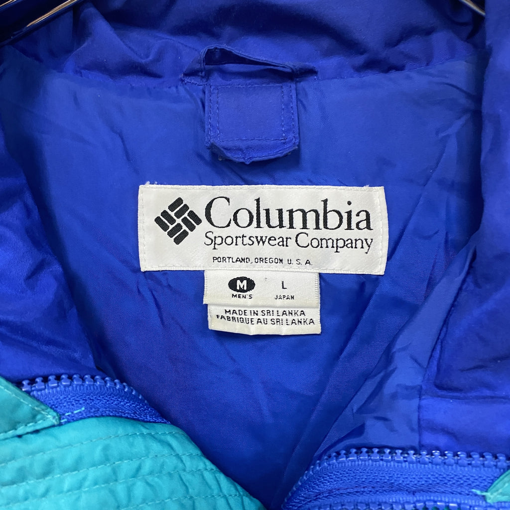 Columbia　コロンビア　マウンテンパーカー　青　ブルー　Lサイズ　古着