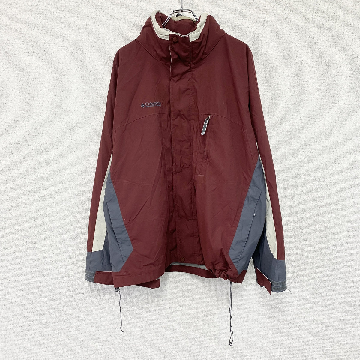 Columbia　コロンビア　マウンテンパーカー　赤　レッド　XLサイズ　古着