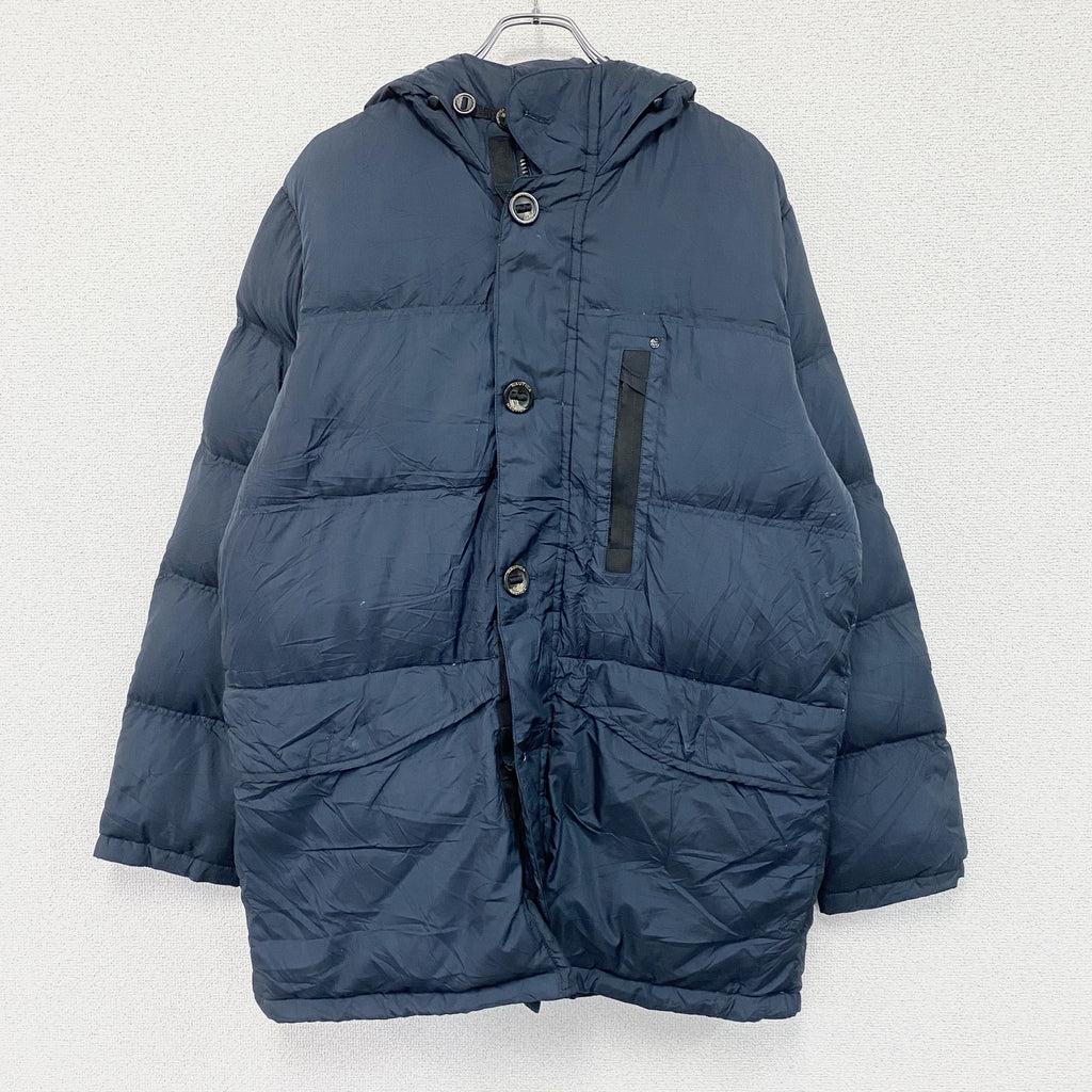 NAUTICA　ノーティカ　ダウンジャケット　紺　ネイビー　Mサイズ　古着
