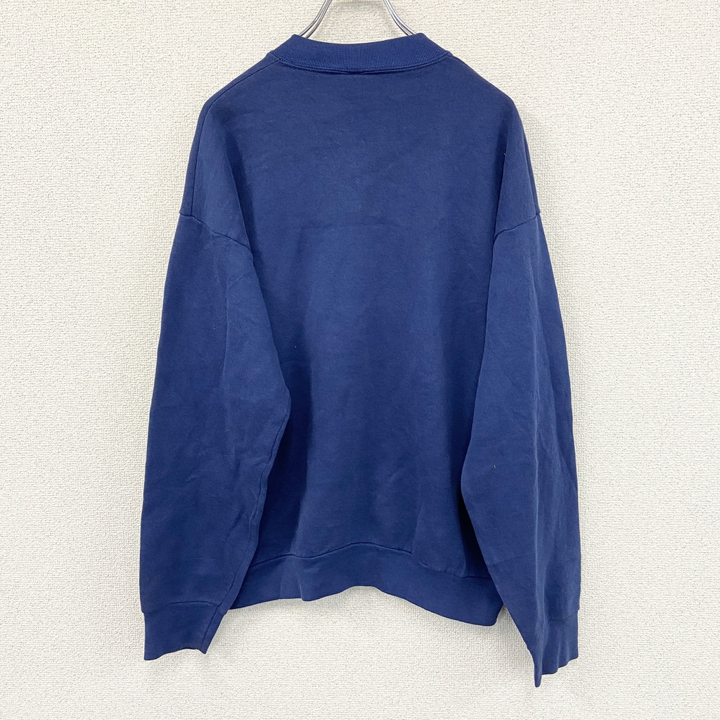 FRUIT OF THE LOOM　フルーツオブザルーム　スウェット/トレーナー　青　ブルー　Lサイズ　古着