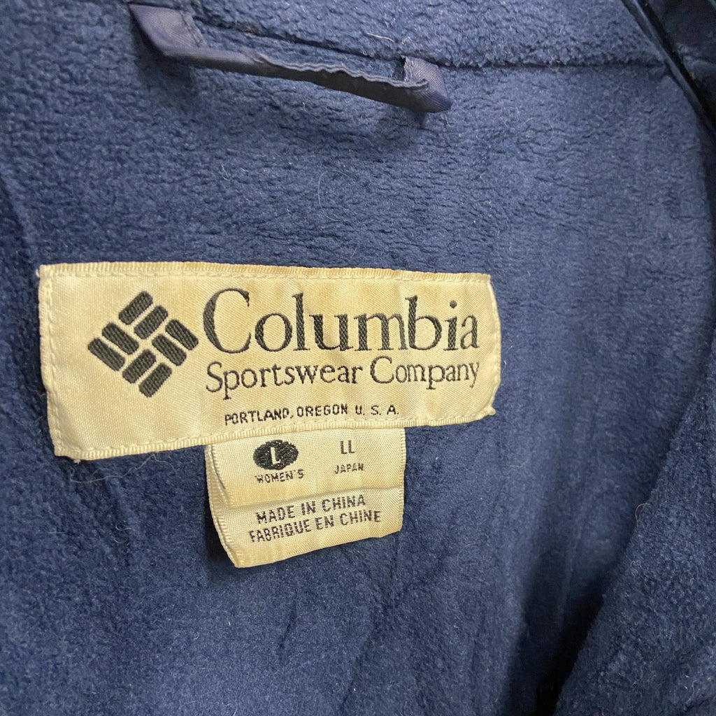 Columbia　コロンビア　マウンテンパーカー/ナイロンジャケット　紺　ネイビー　Lサイズ　古着