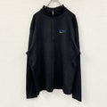 NIKE　ナイキ　ハーフジップトレーナー　黒　ブラック　XLサイズ　古着
