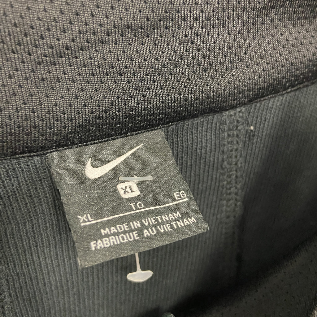 NIKE　ナイキ　ハーフジップトレーナー　黒　ブラック　XLサイズ　古着