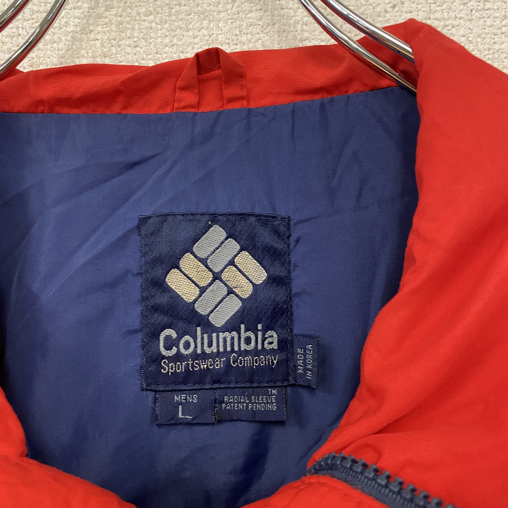 Columbia　コロンビア　Whirlibird　ウィリーバード　ナイロンジャケット　赤　レッド　Lサイズ　古着