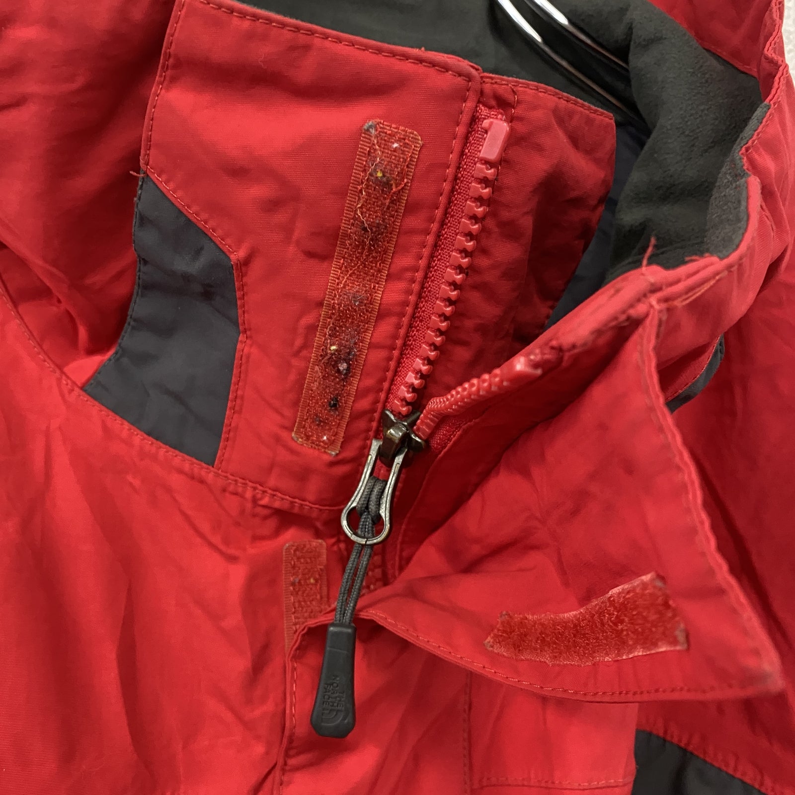 THE NORTH FACE　ザノースフェイス　マウンテンパーカー　赤　レッド　Lサイズ　古着