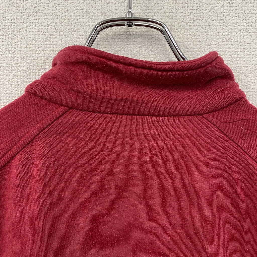 NIKE　ナイキ　ハーフジップスウェット/トレーナー　赤　レッド　Sサイズ　古着