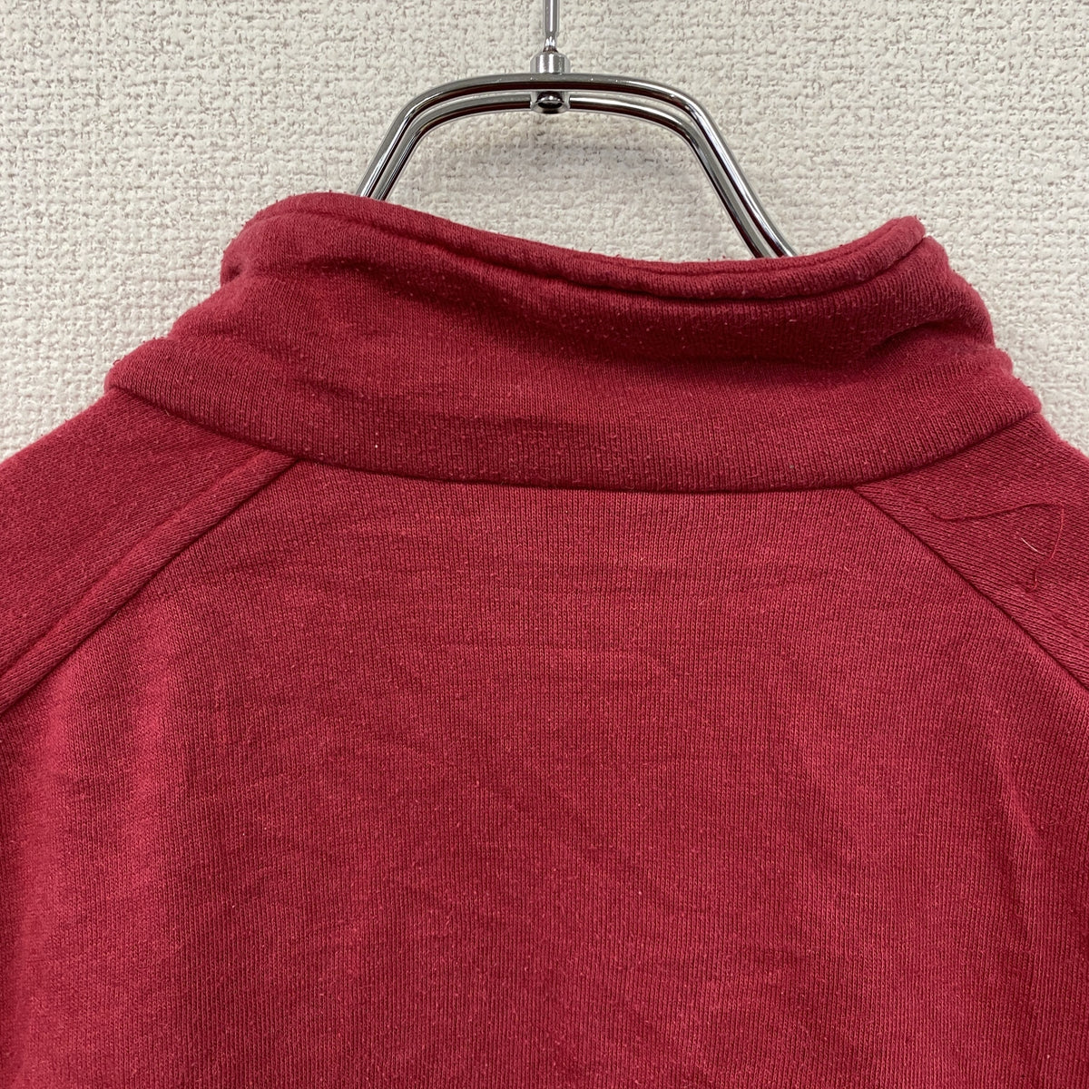 NIKE　ナイキ　ハーフジップスウェット/トレーナー　赤　レッド　Sサイズ　古着