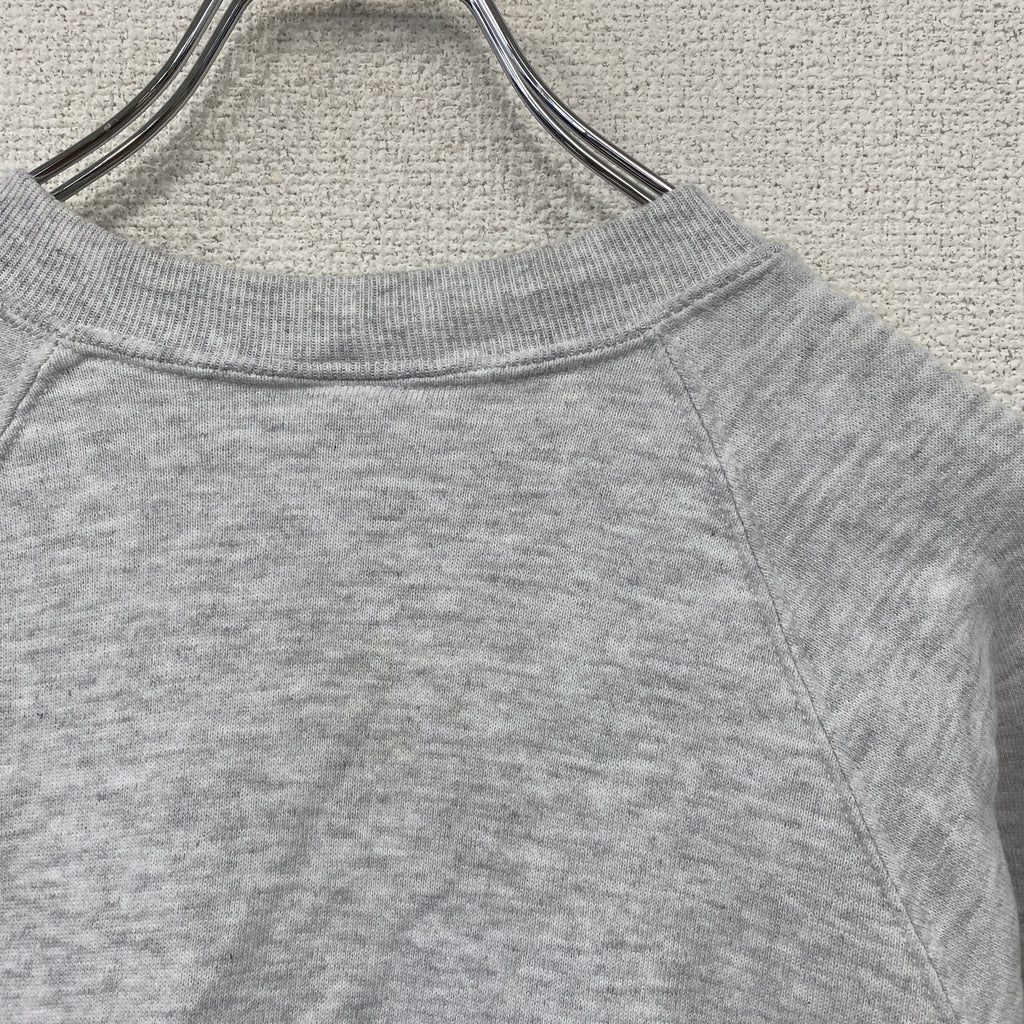 JERZEES　ジャージーズ　スウェット/トレーナー　ラグランスリーブ　グレー　Lサイズ　古着