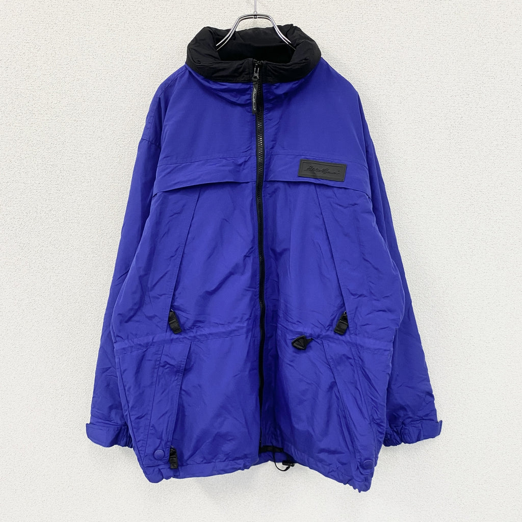 Eddie Bauer　エディバウアー　マウンテンパーカー/ナイロンジャケット　青　ブルー　Mサイズ　古着
