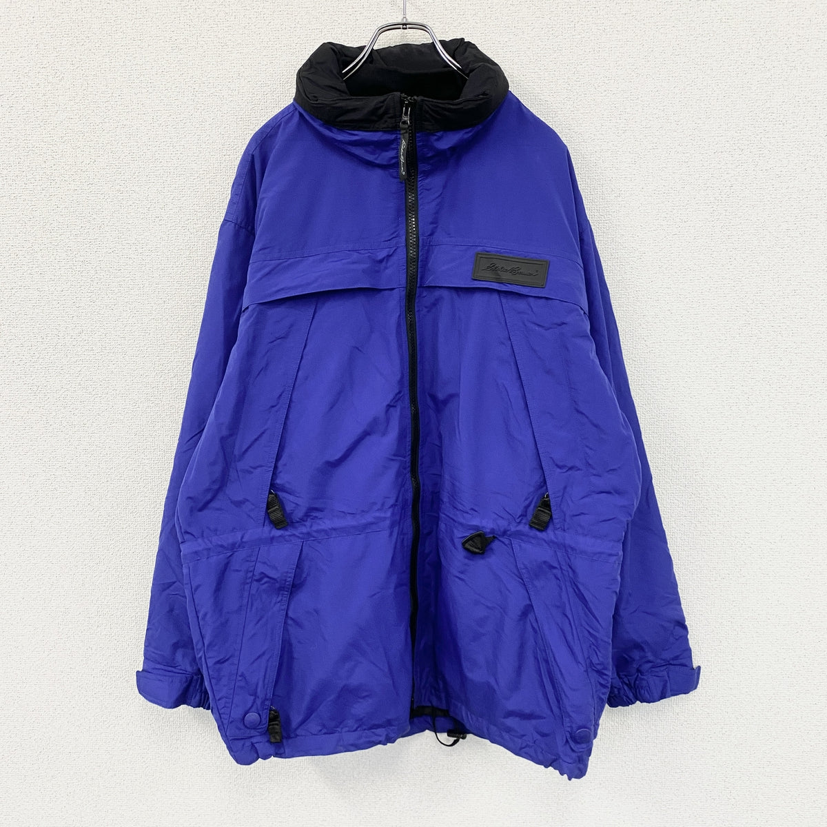 Eddie Bauer　エディバウアー　マウンテンパーカー/ナイロンジャケット　青　ブルー　Mサイズ　古着