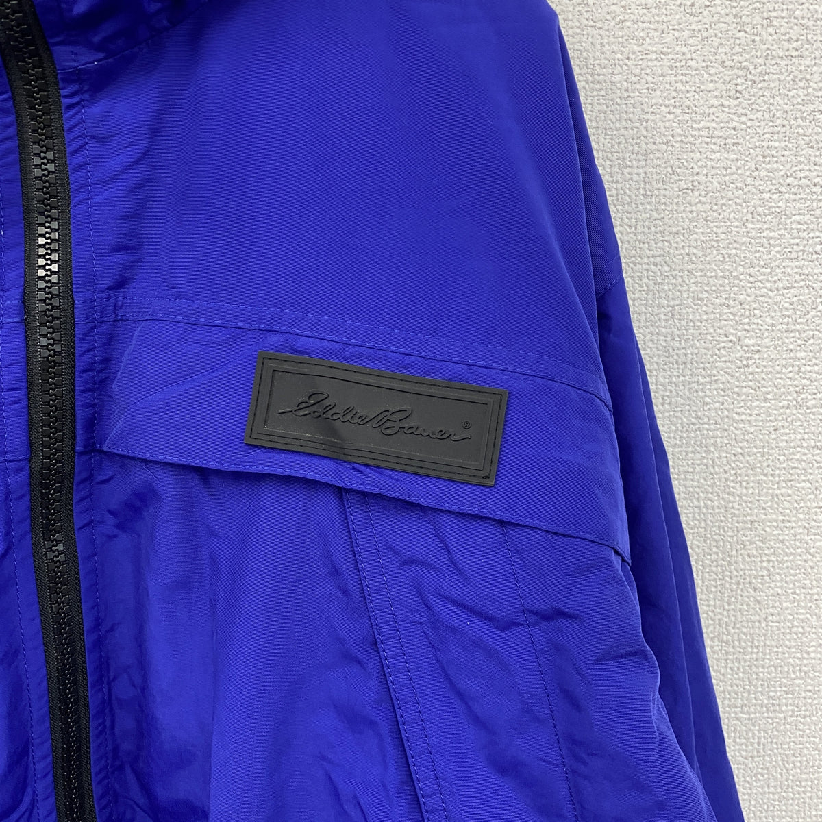 Eddie Bauer　エディバウアー　マウンテンパーカー/ナイロンジャケット　青　ブルー　Mサイズ　古着