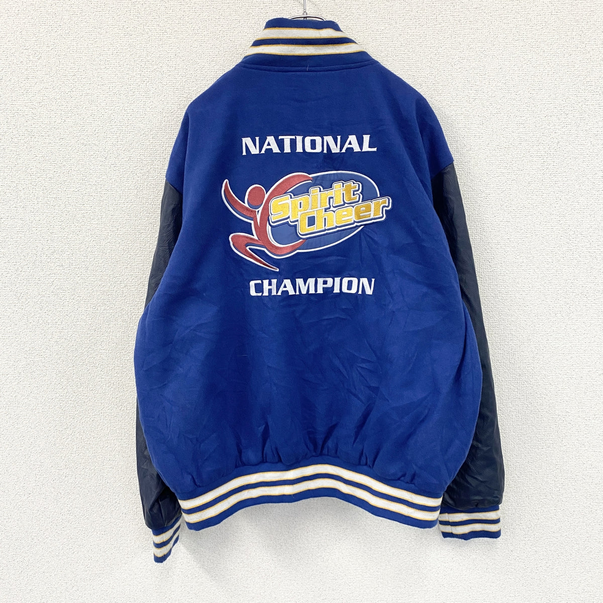 VARSITY　バーシティ　スタジャン/スタジアムジャケット　青　ブルー　古着