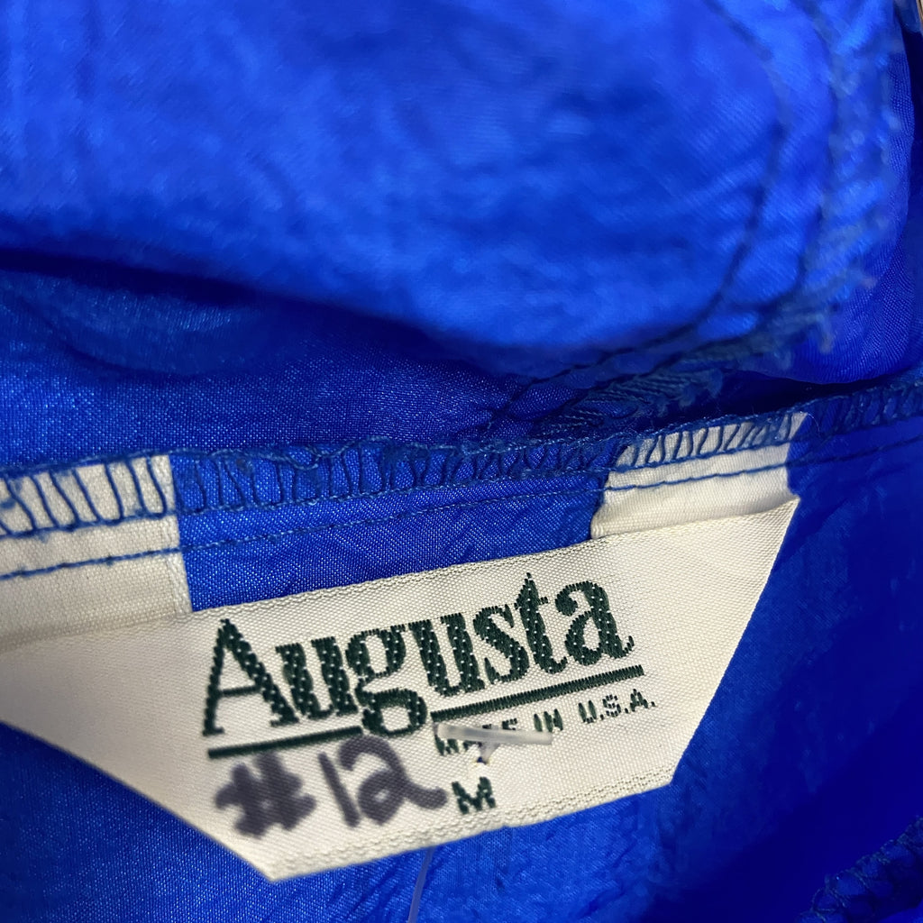 Augusta　アノラックパーカー/フーディー　ナイロンジャケット　青　ブルー　Mサイズ　古着