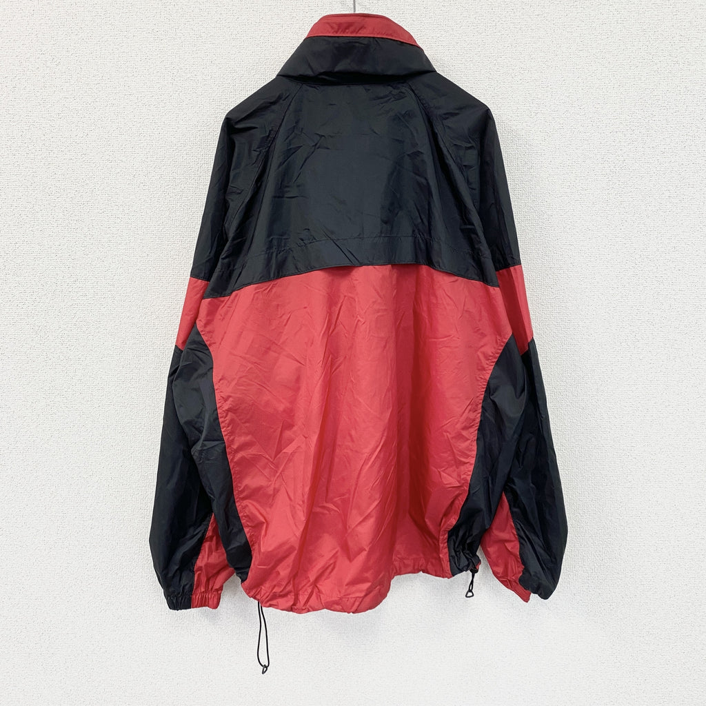 Columbia　コロンビア　ナイロンジャケット/ウィンドブレーカー　パッカブル仕様　赤　レッド　XLサイズ　古着