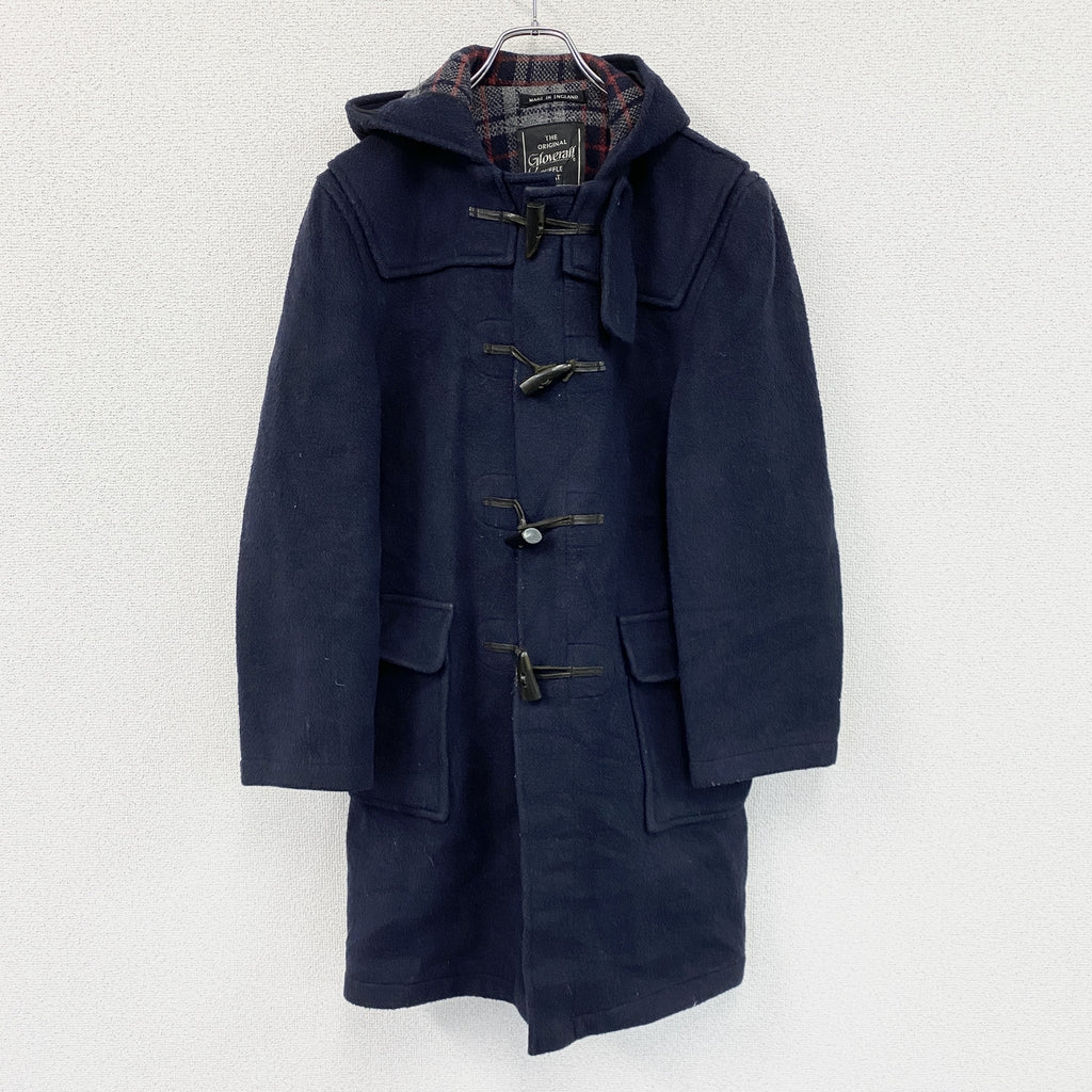 Gloverall　グローバーオール　ダッフルコート/フーディー　紺　ネイビー　36サイズ　古着
