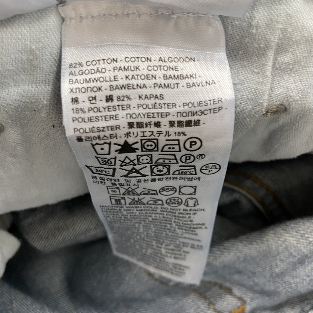 Levi's　リーバイス　559　デニムパンツ/ジーンズ　ジップフライ　インディゴ　W32サイズ　古着