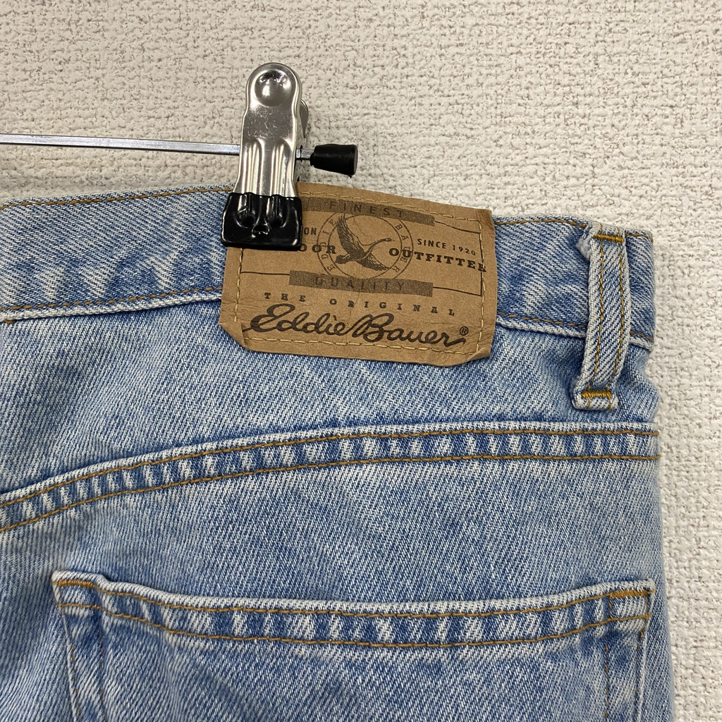 Eddie Bauer　エディバウアー　デニムパンツ/ジーンズ　ジップフライ　インディゴ　W36サイズ　古着