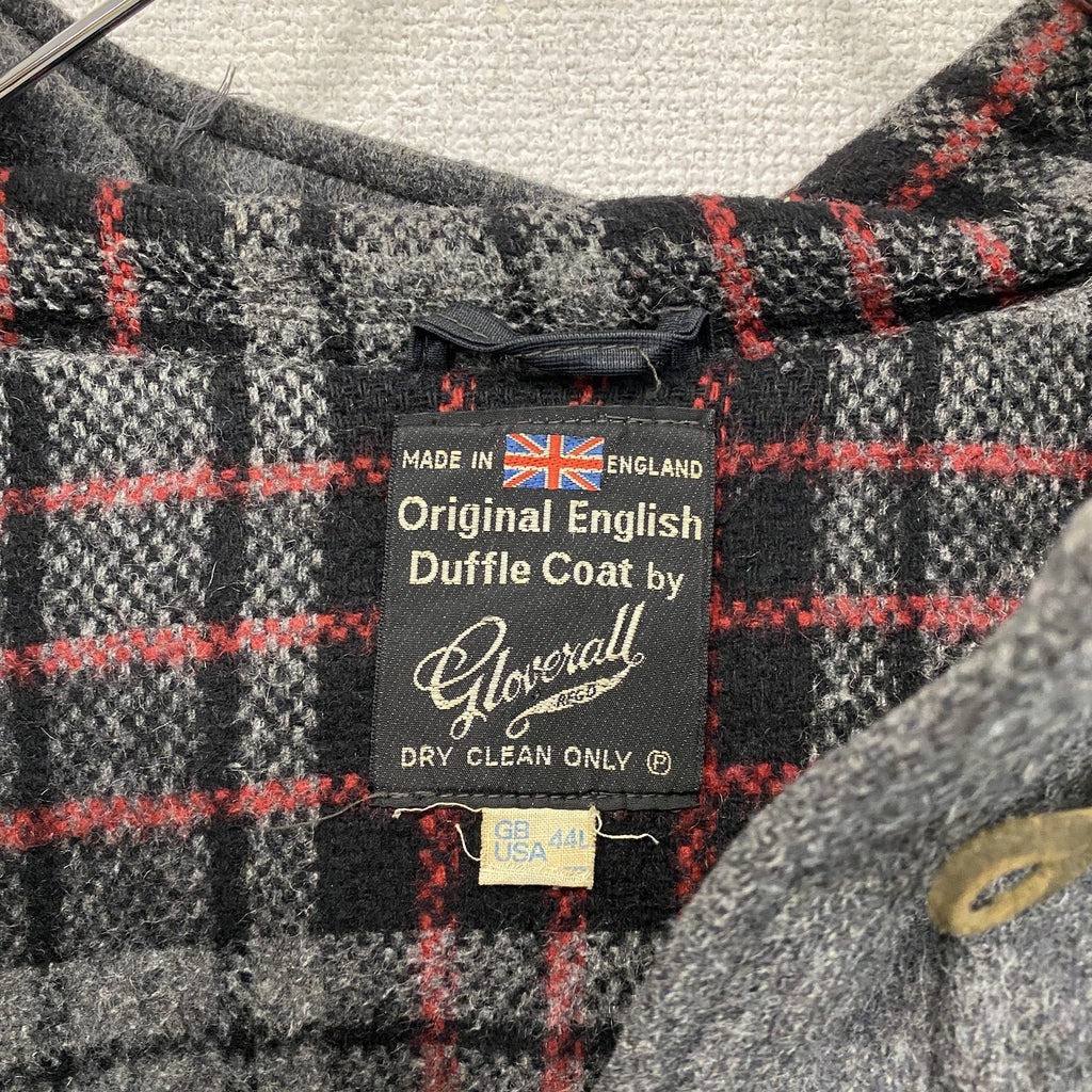 Gloverall　グローバーオール　ダッフルコート/フーディー　グレー　44サイズ　古着