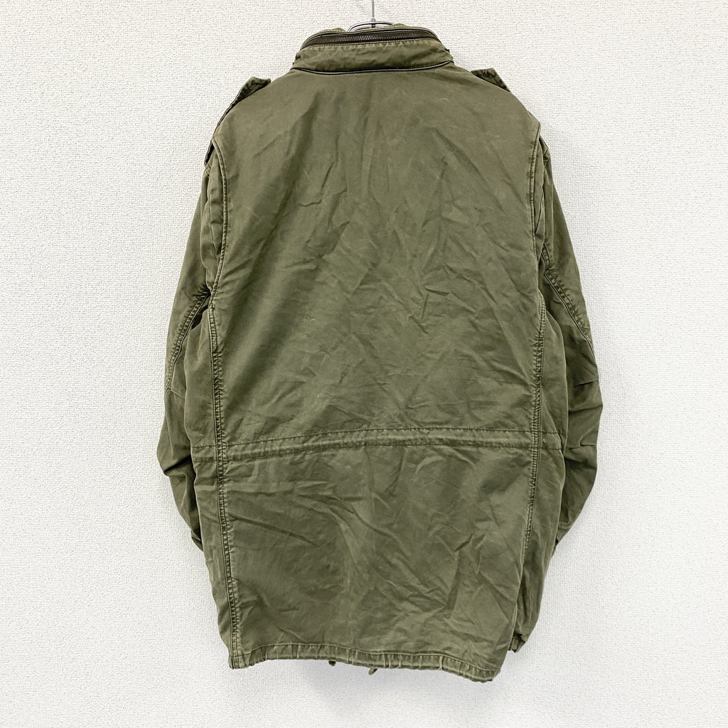 PACIFIC TRAIL　パシフィックトレイル　フィールドジャケット　ミリタリージャケット　カーキ　2XLサイズ ミリタリーアウター メンズ ポリエステル 古着