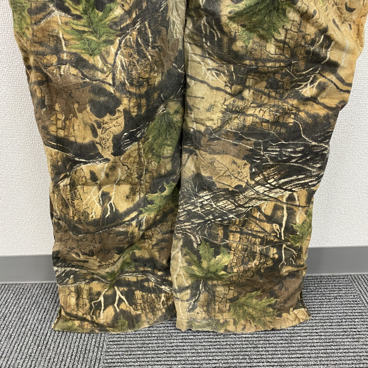 BRENTS OUTDOORS　ブレンツアウトドアーズ　オーバーオール/つなぎ　リアルツリー　カーキ　Mサイズ　古着