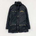 Barbour　バブアー　キルティングジャケット　黒　ブラック　8サイズ　古着