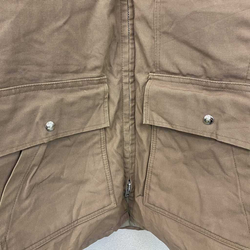 PACIFIC TRAIL　フルジップジャケット　茶色　ブラウン　XLサイズ メンズ 古着