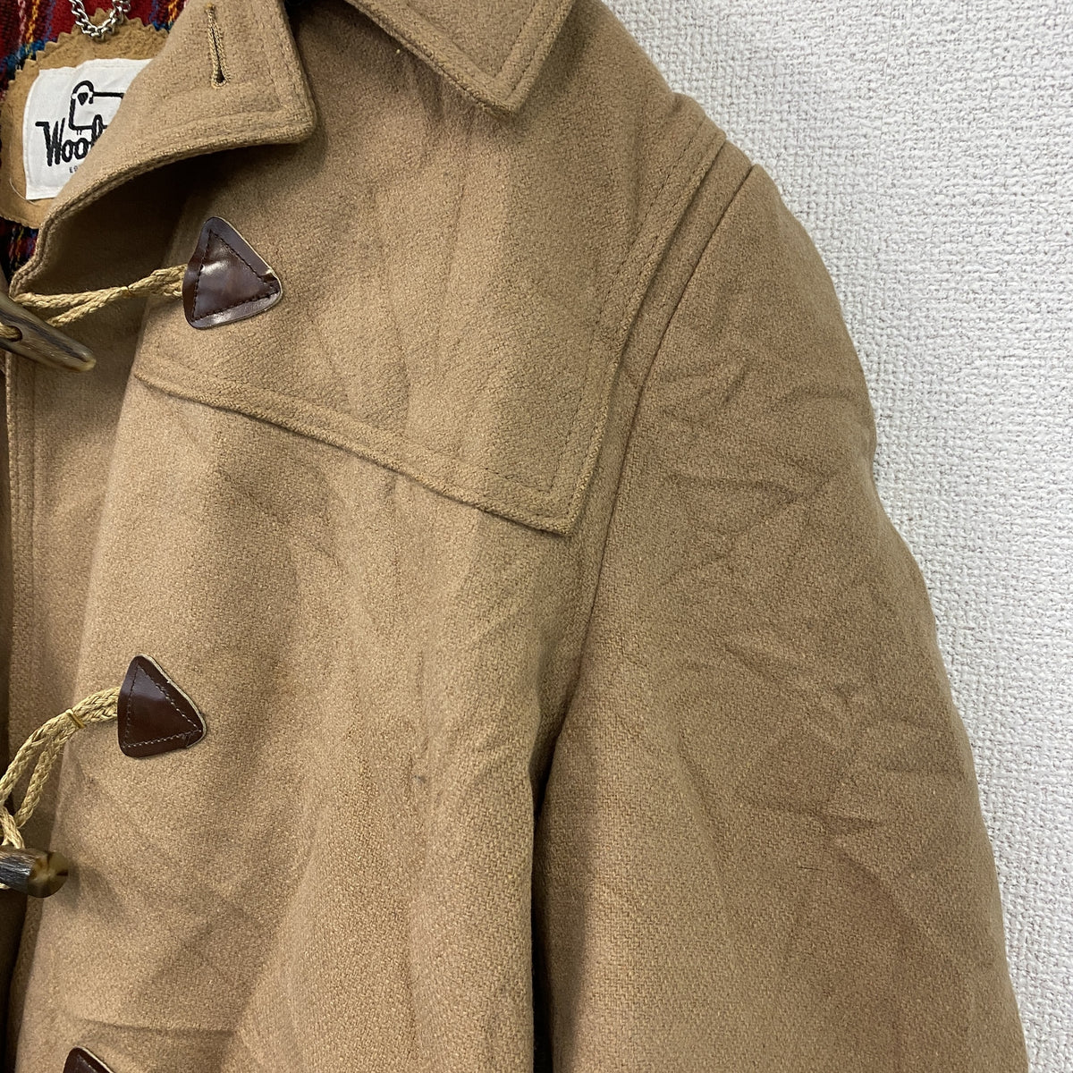 Woolrich　ウールリッチ　ダッフルコート/フーディー　ベージュ　古着