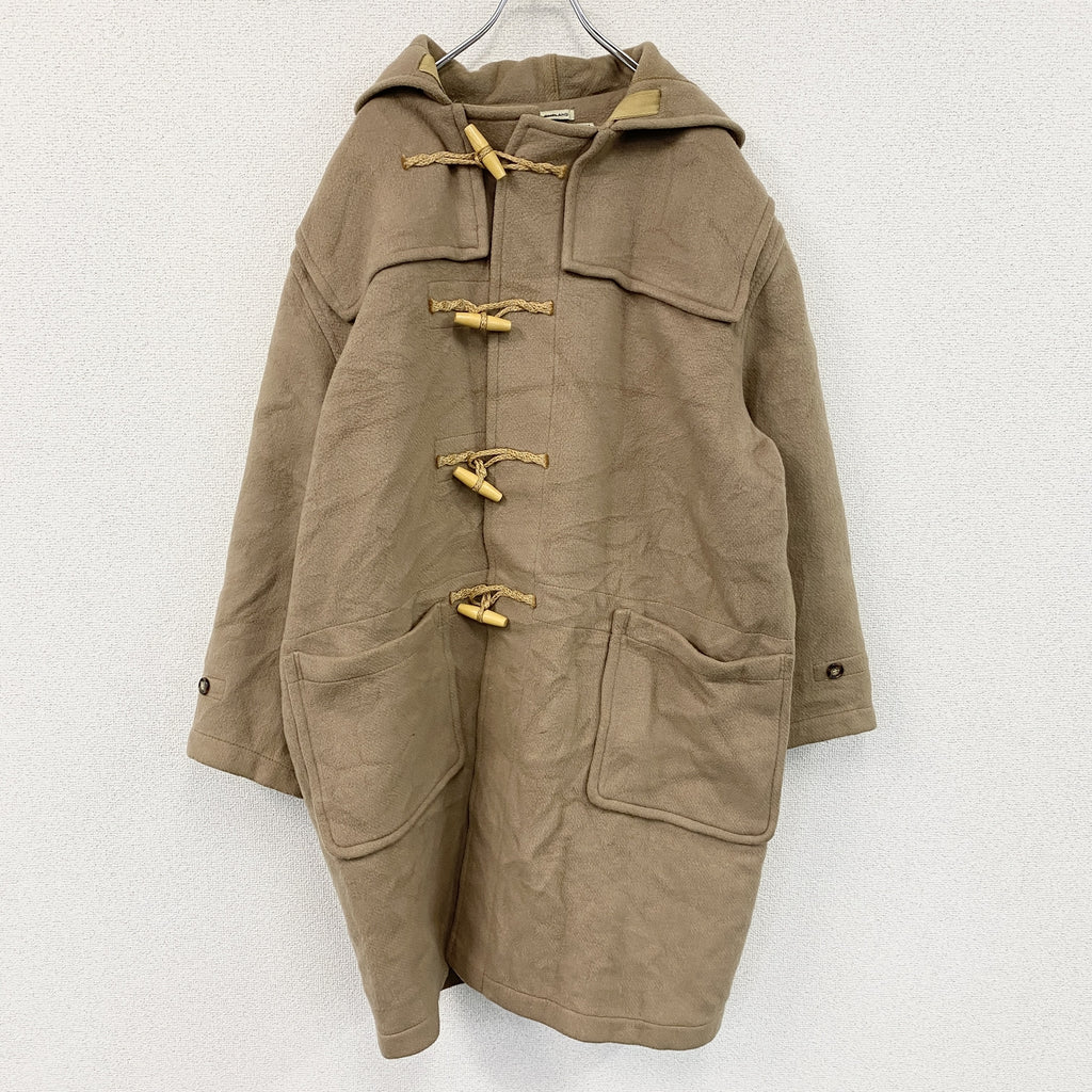 GLOVERALL　グローバーオール　ダッフルコート/フーディー　ベージュ　古着