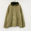 BRIXTON　ブリクストン　デッキジャケット　ベージュ　Lサイズ　古着