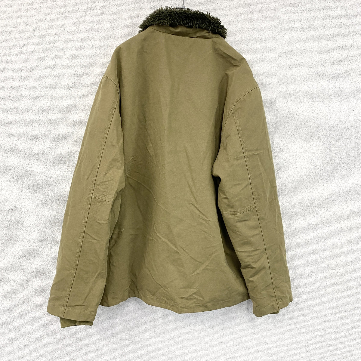 BRIXTON　ブリクストン　デッキジャケット　ベージュ　Lサイズ　古着