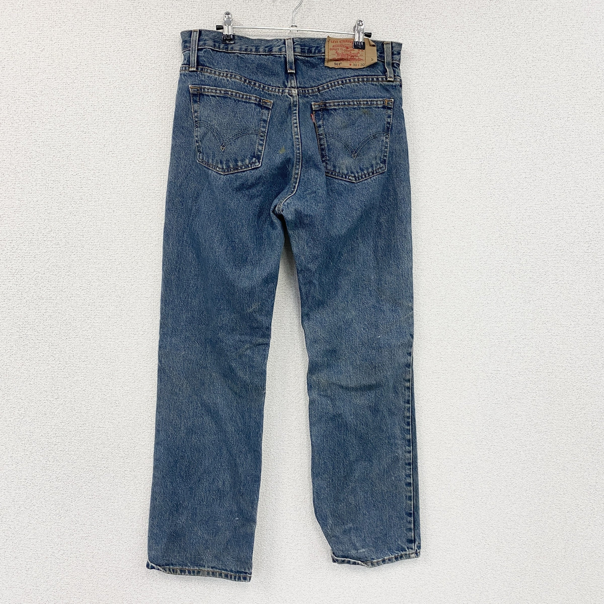 Levi's　リーバイス　501　デニムパンツ/ジーンズ　ボタンフライ　インディゴ　W30サイズ　古着