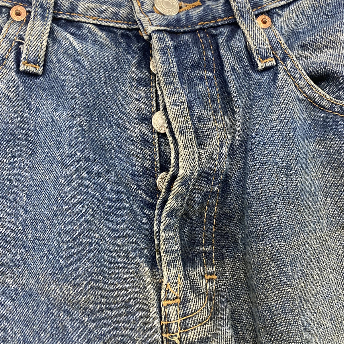 Levi's　リーバイス　501　デニムパンツ/ジーンズ　ボタンフライ　インディゴ　W30サイズ　古着