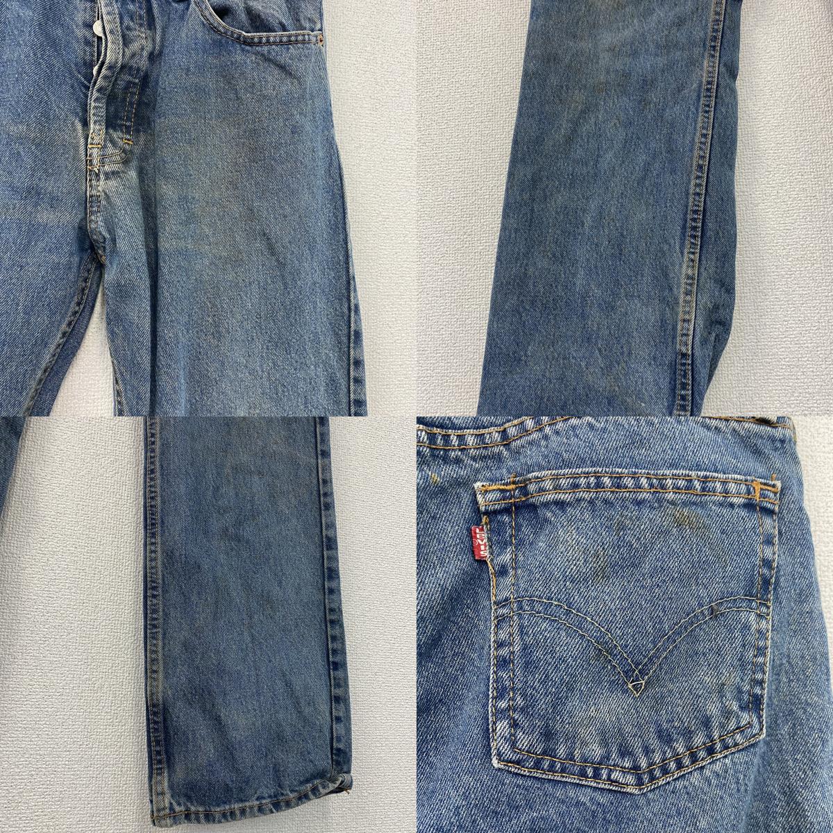Levi's　リーバイス　501　デニムパンツ/ジーンズ　ボタンフライ　インディゴ　W30サイズ　古着