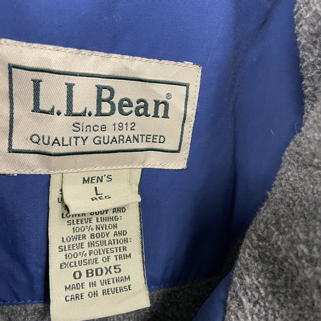 L.L.Bean　エルエルビーン　ナイロンジャケット/マウンテンパーカー　青　ブルー　Lサイズ　古着