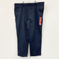 Dickies　ディッキーズ　ワークパンツ　チノパンツ　ジップフライ　未使用　黒　ブラック　W50サイズ　古着
