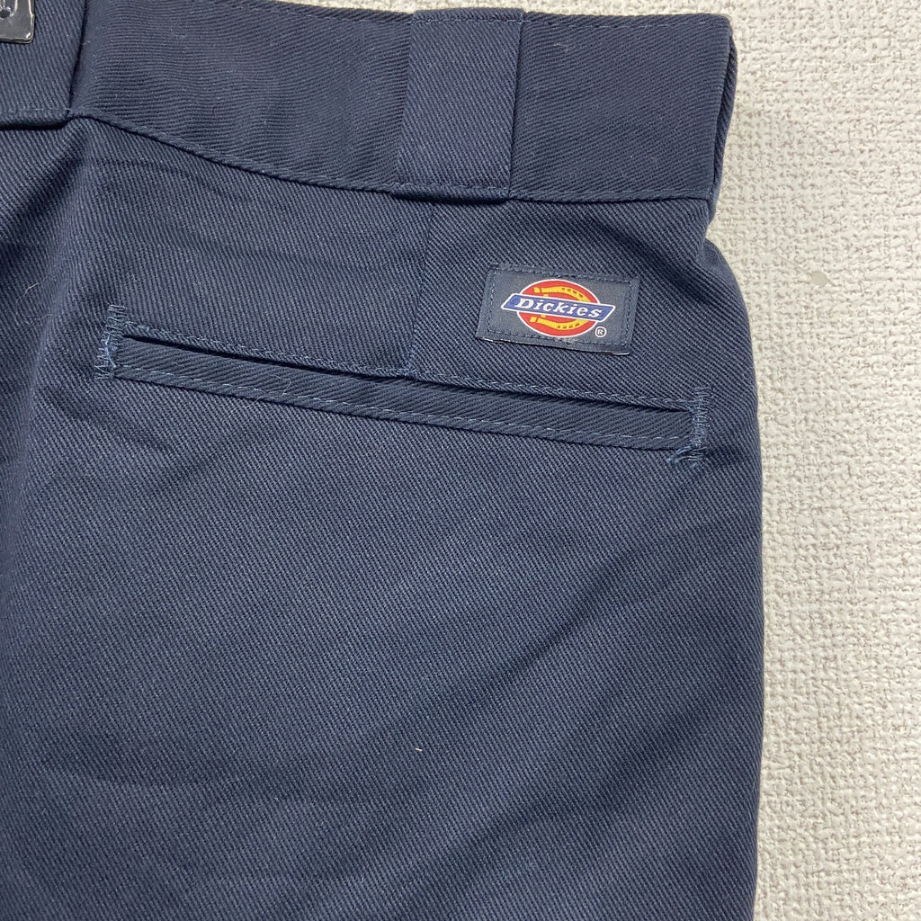 Dickies　ディッキーズ　ワークパンツ　チノパンツ　ジップフライ　未使用　黒　ブラック　W50サイズ　古着