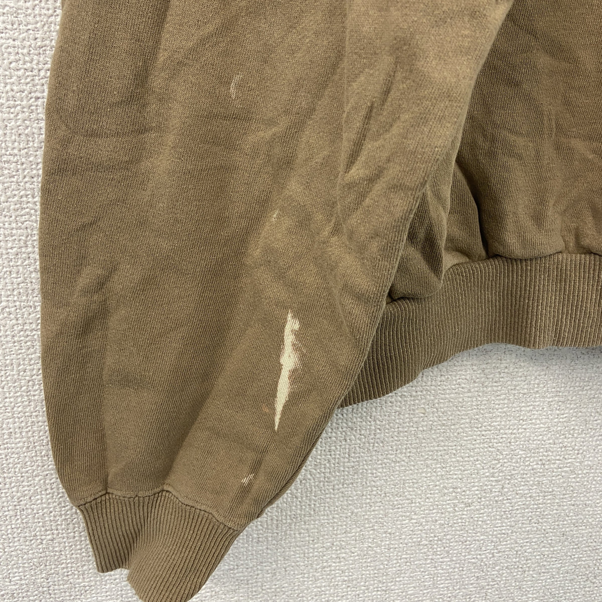 MEN'S BATSU　メンズバツ　スウェット/トレーナー　ベージュ　古着