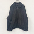 Croft&Barrow　スイングトップ/フルジップジャケット　黒　ブラック　XLサイズ　古着