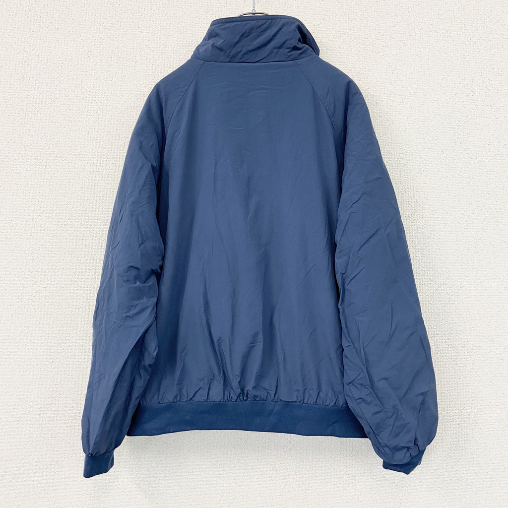 ST.JHON'S BAY　フルジップナイロンジャケット　フリースライナー　青　ブルー　XLサイズ　古着