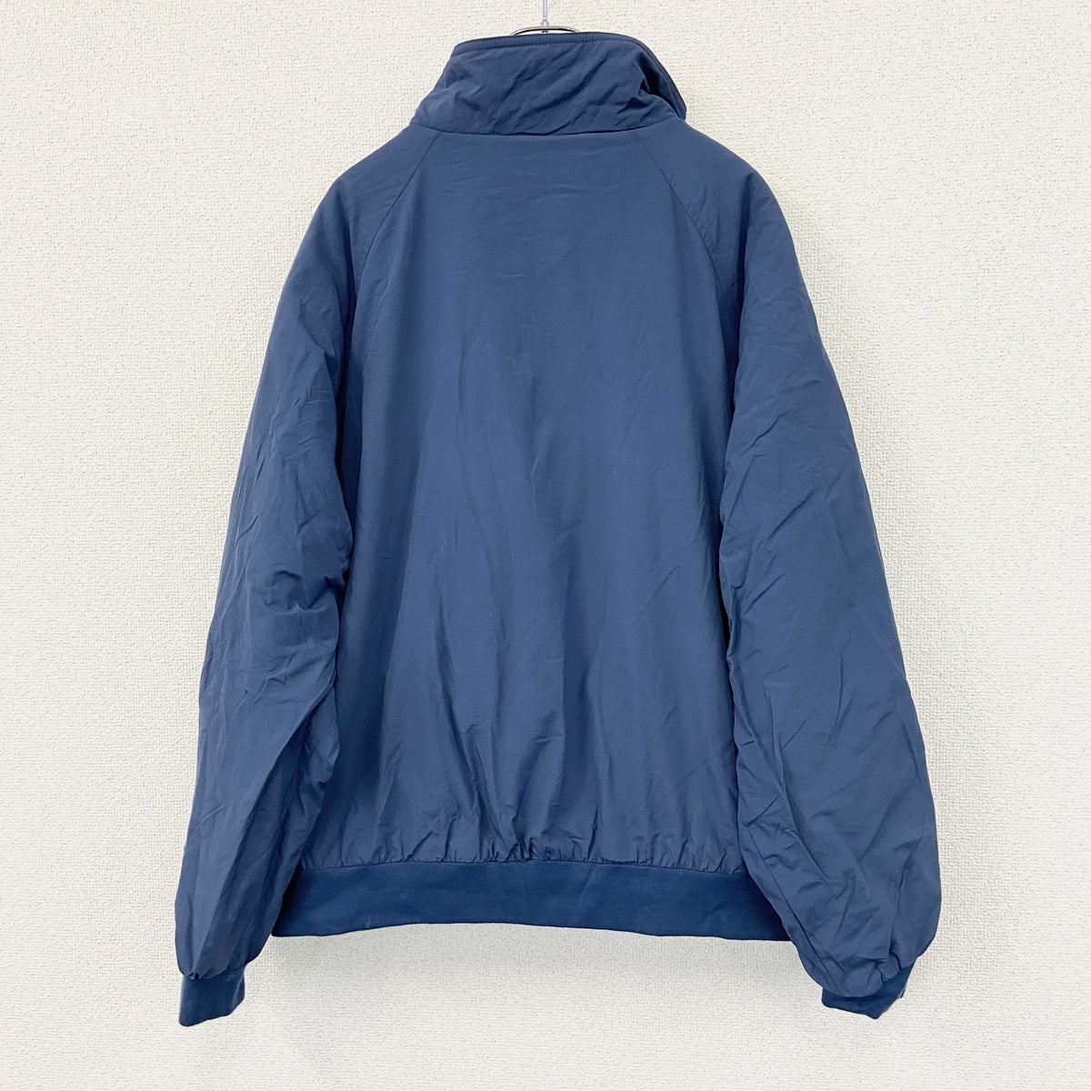 ST.JHON'S BAY　フルジップナイロンジャケット　フリースライナー　青　ブルー　XLサイズ　古着