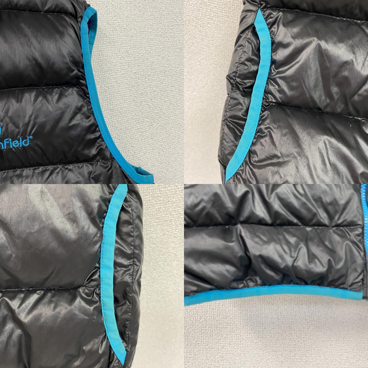 Penfield　ペンフィールド　ナイロンベスト/ダウンベスト　ダウン90％　黒　ブラック　Lサイズ　古着