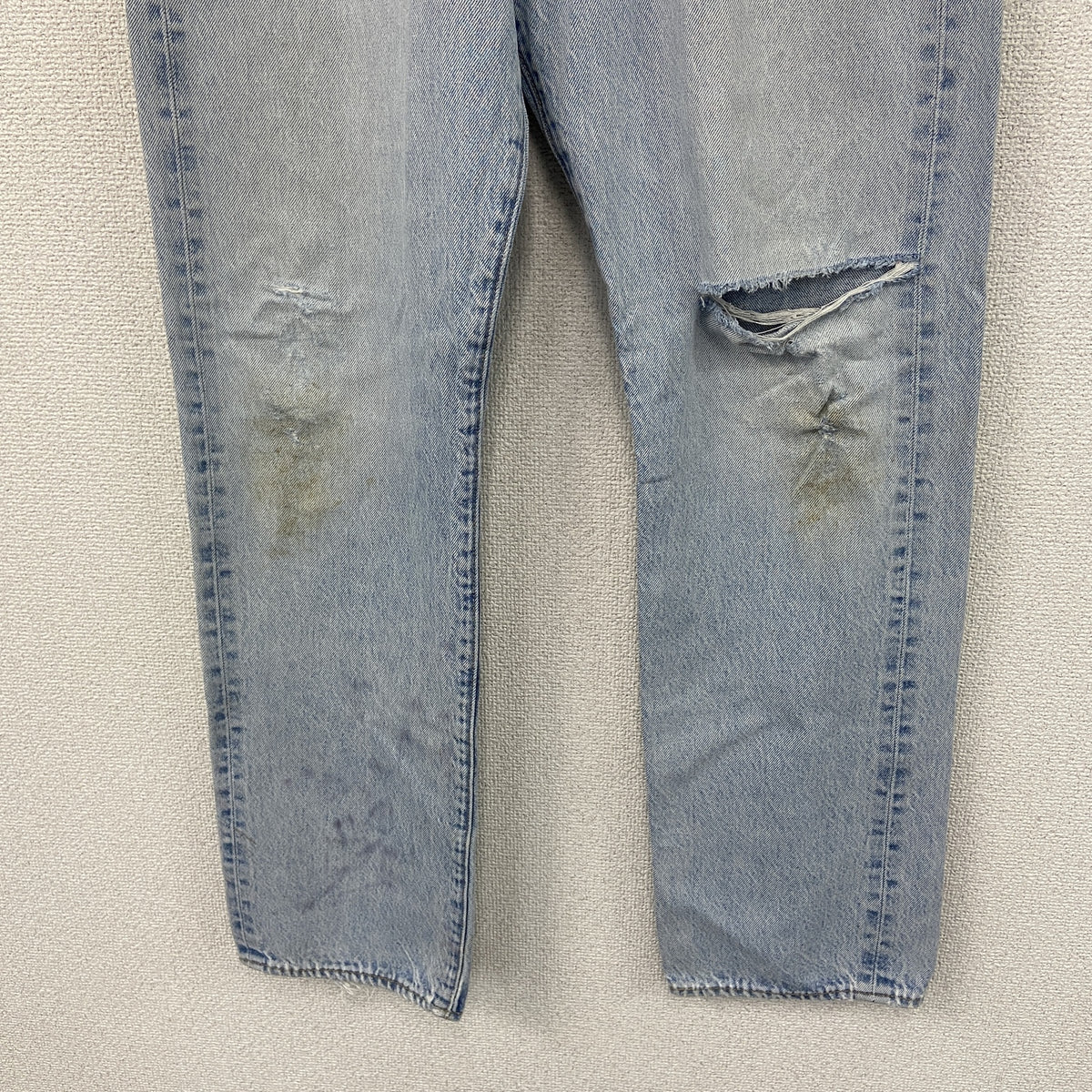 Levi's　リーバイス　501　デニムパンツ/ジーンズ　ジップフライ　インディゴ　W33サイズ メンズ コットン 古着