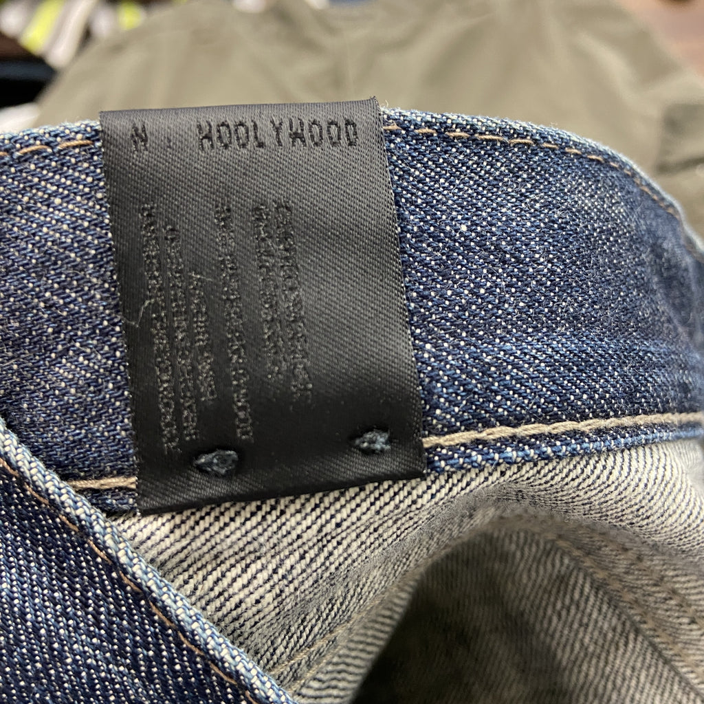 N.Hollywood　デニムパンツ/ジーンズ　ジップフライ　インディゴ　W30サイズ　古着