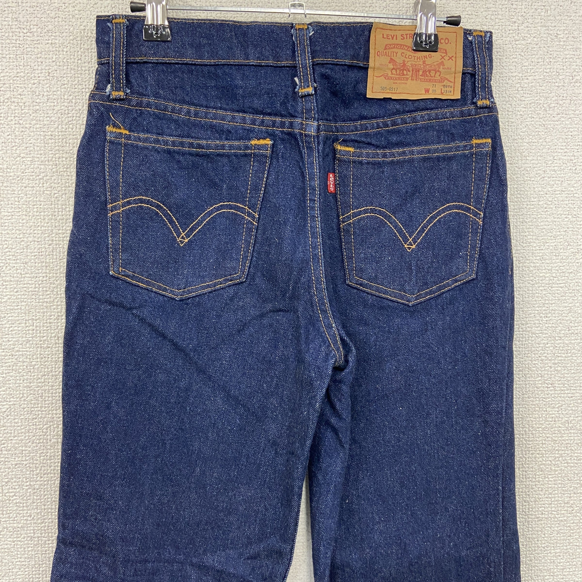 Levi's　リーバイス　505-0217　デニムパンツ/ジーンズ　ジップフライ　インディゴ　W28サイズ　古着