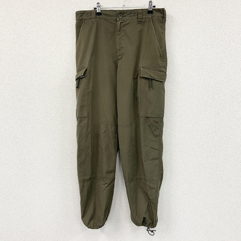HEERESEIGENTUM　FECSA　オーストラリア軍　カーゴパンツ/ミリタリーパンツ　ジップフライ　カーキ　1サイズ　古着