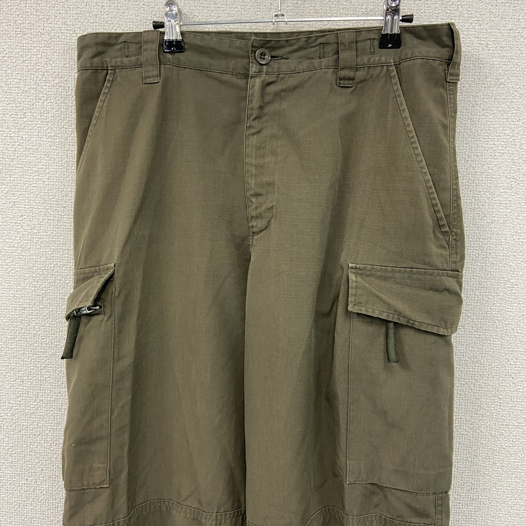 HEERESEIGENTUM　FECSA　オーストラリア軍　カーゴパンツ/ミリタリーパンツ　ジップフライ　カーキ　1サイズ　古着