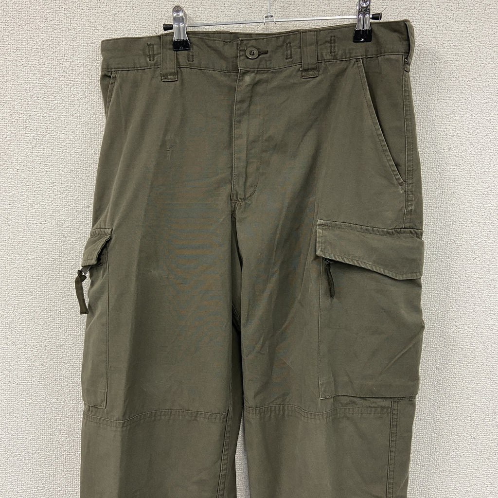 HEERESEIGENTUM　FECSA　オーストラリア軍　カーゴパンツ/ミリタリーパンツ　ジップフライ　カーキ　3サイズ　古着