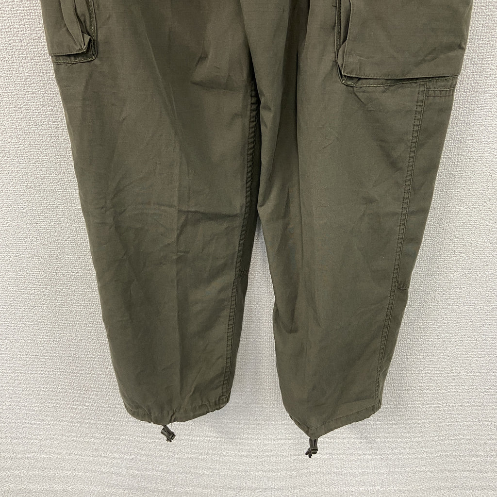 HEERESEIGENTUM　FECSA　オーストラリア軍　カーゴパンツ/ミリタリーパンツ　ジップフライ　カーキ　3サイズ　古着